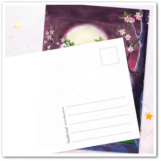 Муми-тролли. При луне