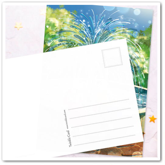 Зайчики. У фонтана