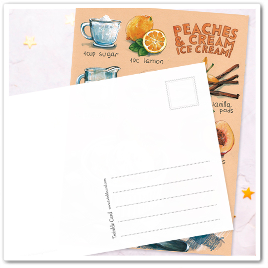 Персиковое мороженое