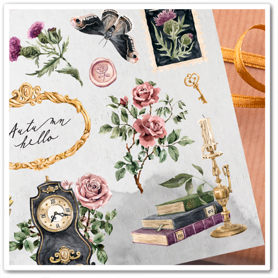 Наклейки "Винтаж"