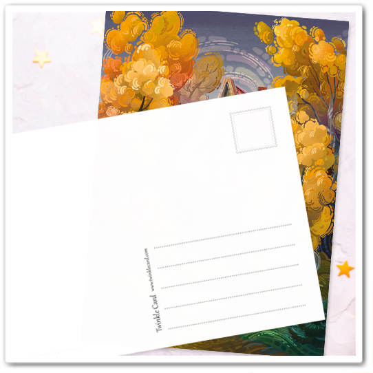 Почтовый ящик. Осень