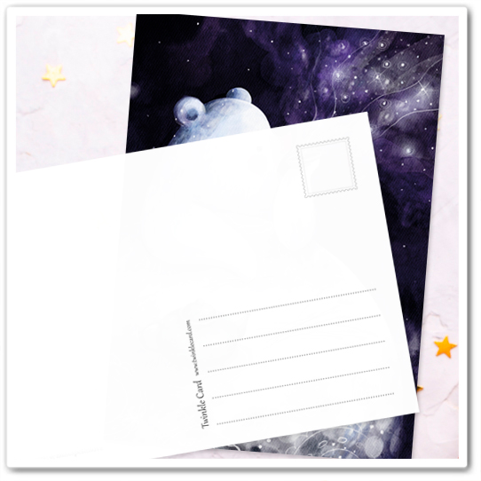 Белый Миша.Чаеп. на Луне