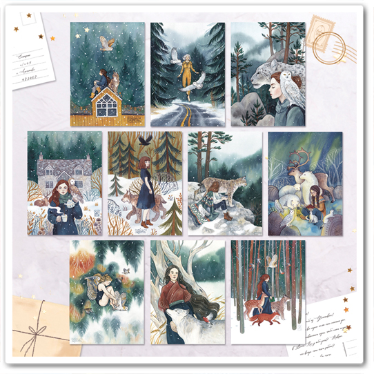 Набор открыток Анны Спешиловой №2