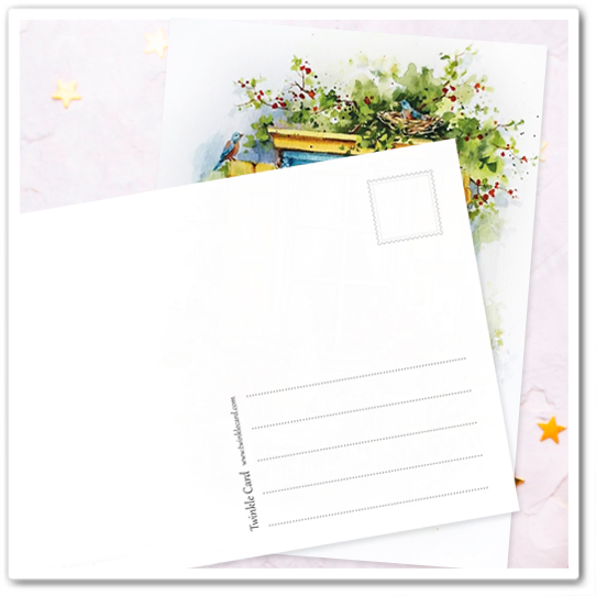 Желтое окошко со столиком