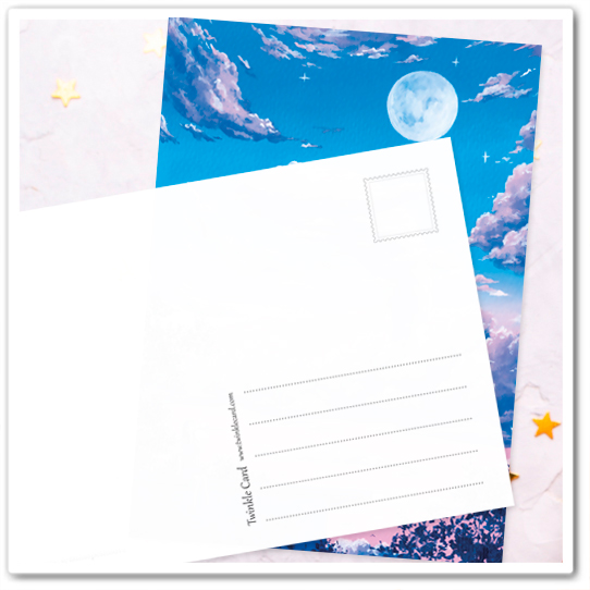 Облако - кит под луной