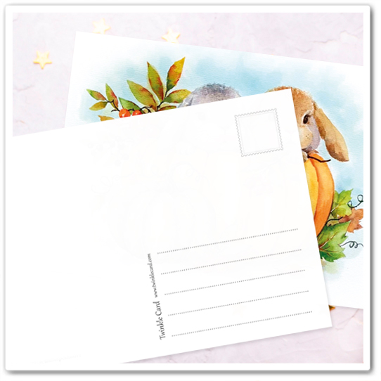 Крольчата в тыкве