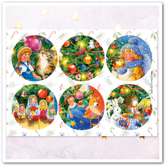 Наклейки "Игрушки"