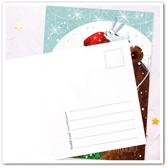 Миша и зайка. Дед Мороз