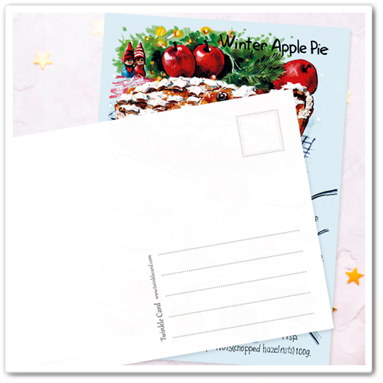 Рецепт зимнего яблочного пирога