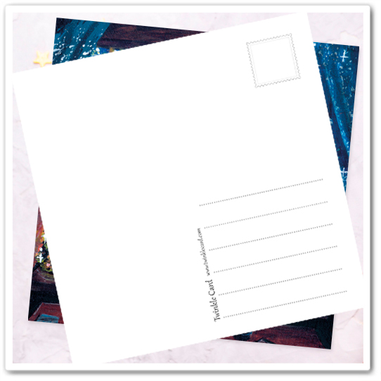 Окно. Предпраздничный вечер