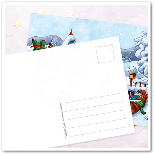 Муми-тролли. Зимний день