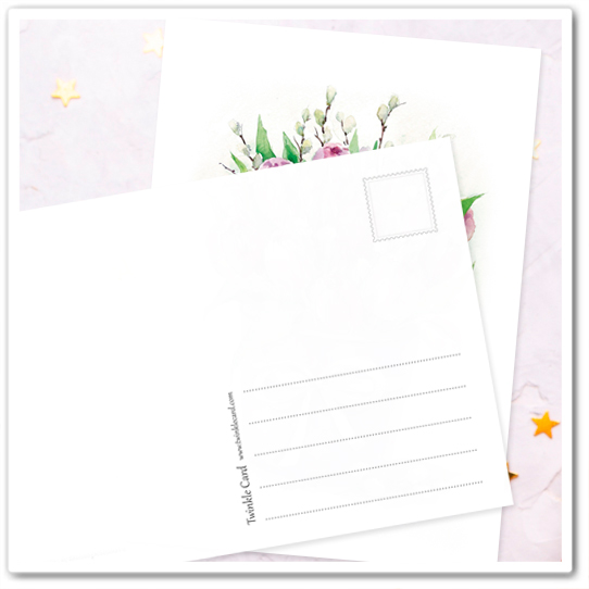 Кашпо с тюльпанами