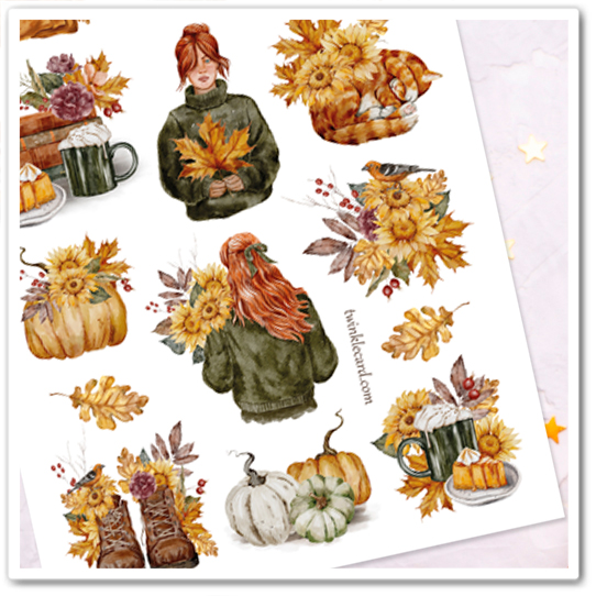 Наклейки "Осеннее настроение"