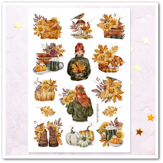 Наклейки "Осеннее настроение"