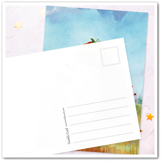 Ежик. Гирлянда из листьев