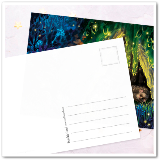 Ежики. Лесной домик