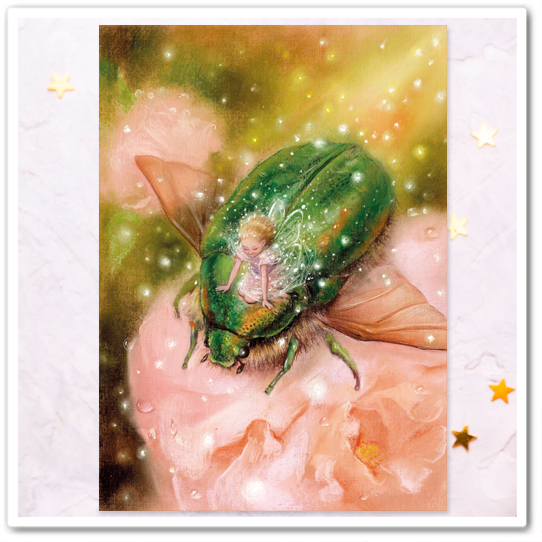 Фея и бронзовка