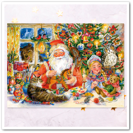 Дед Мороз и Снегурочка. Игрушки