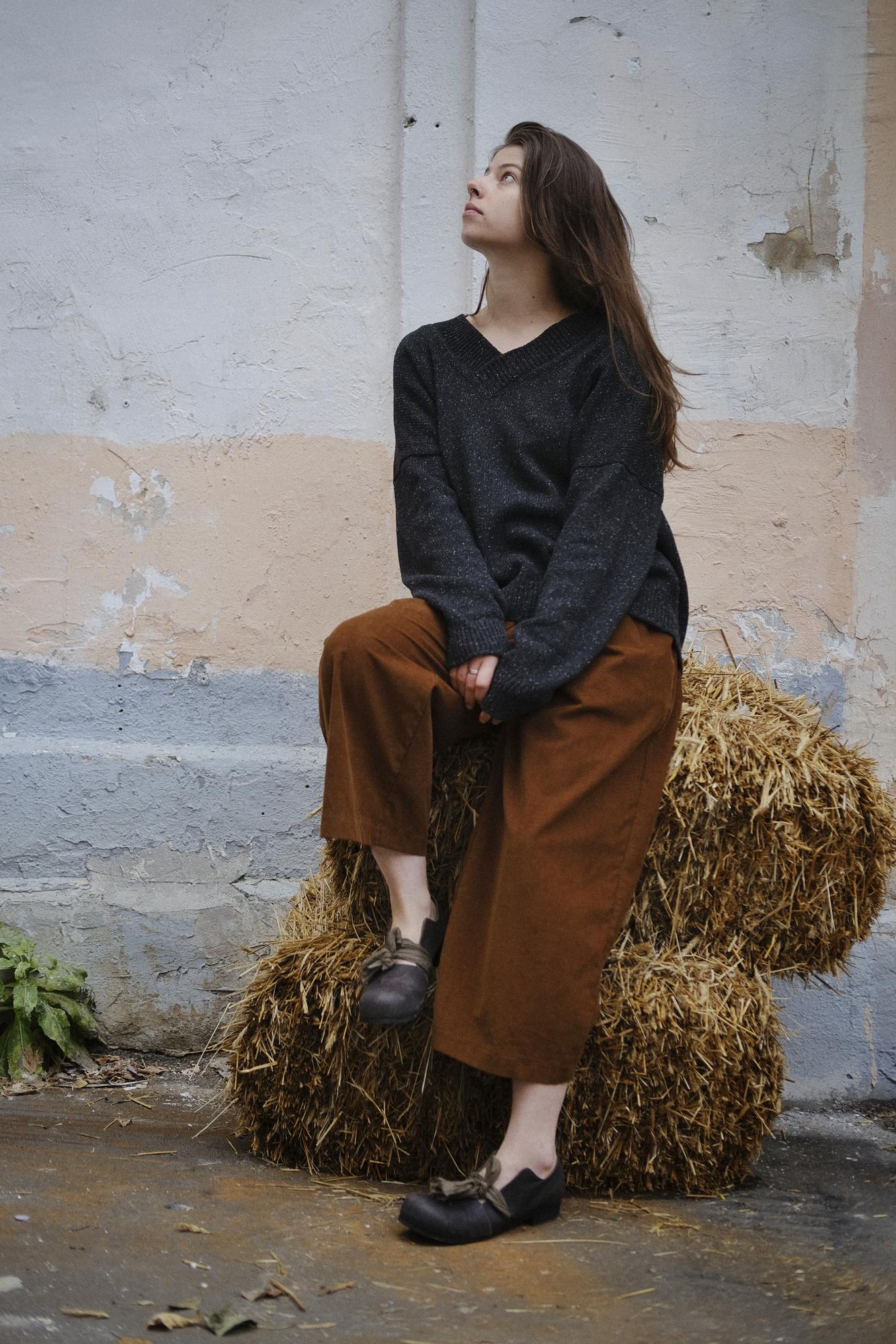 Джемпер черный