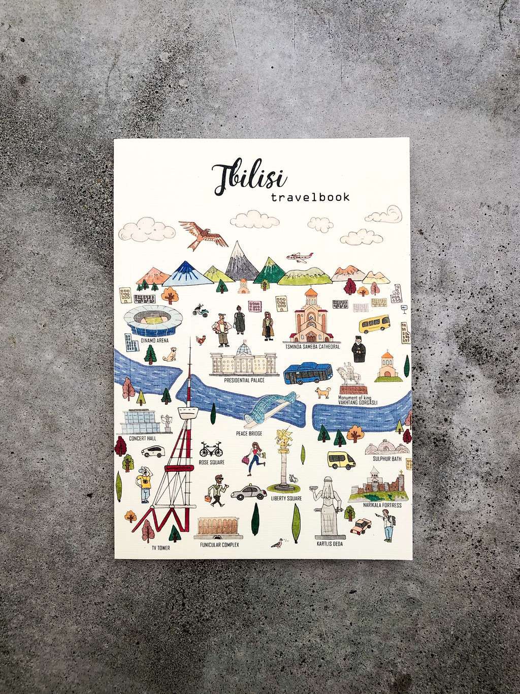 Трэвелбук "Тбилиси"/  Travel book "Tbilisi"