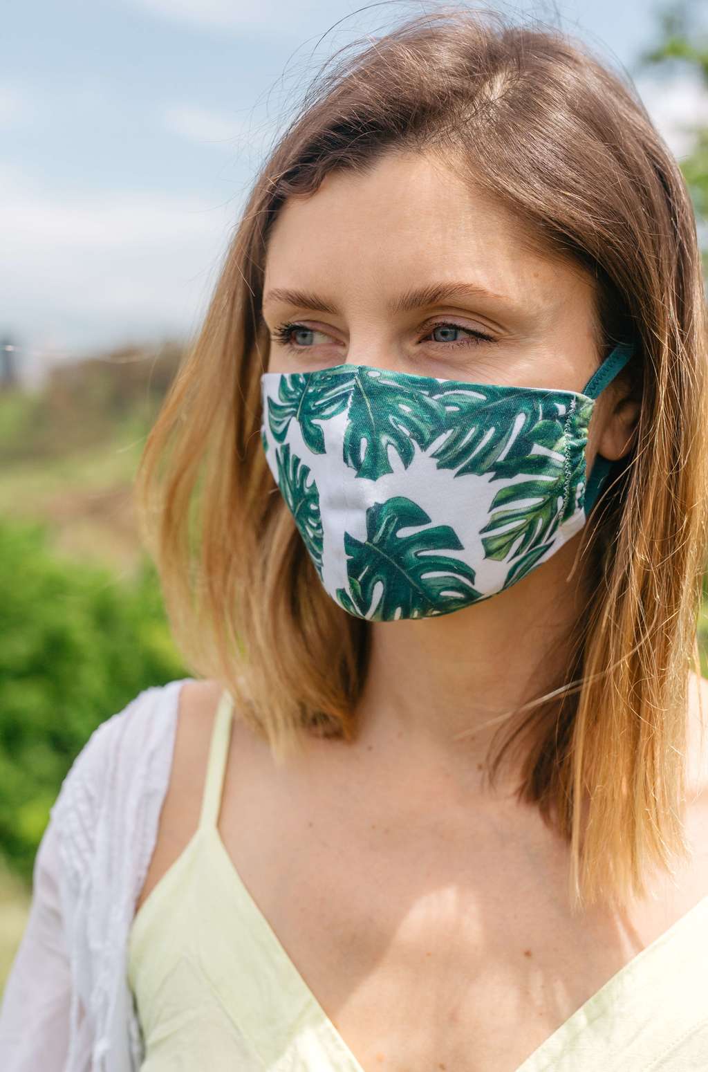 Маска "Монстера"