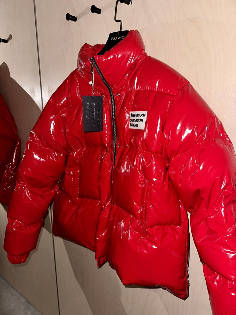 Куртка на пуху Glossy Red