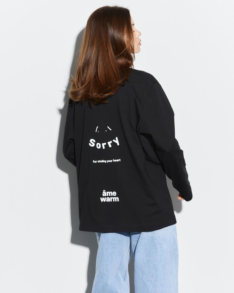 Лонгслив GRAND SORRY / Black