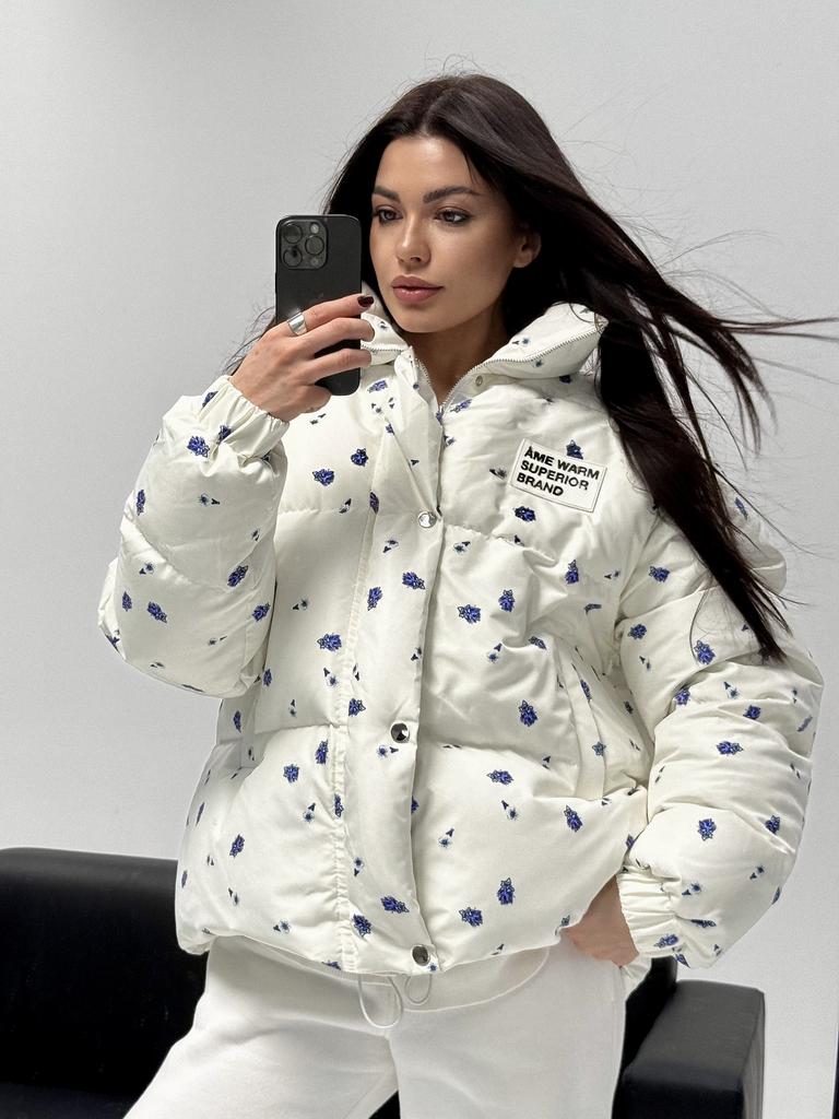 Куртка на пуху Floral