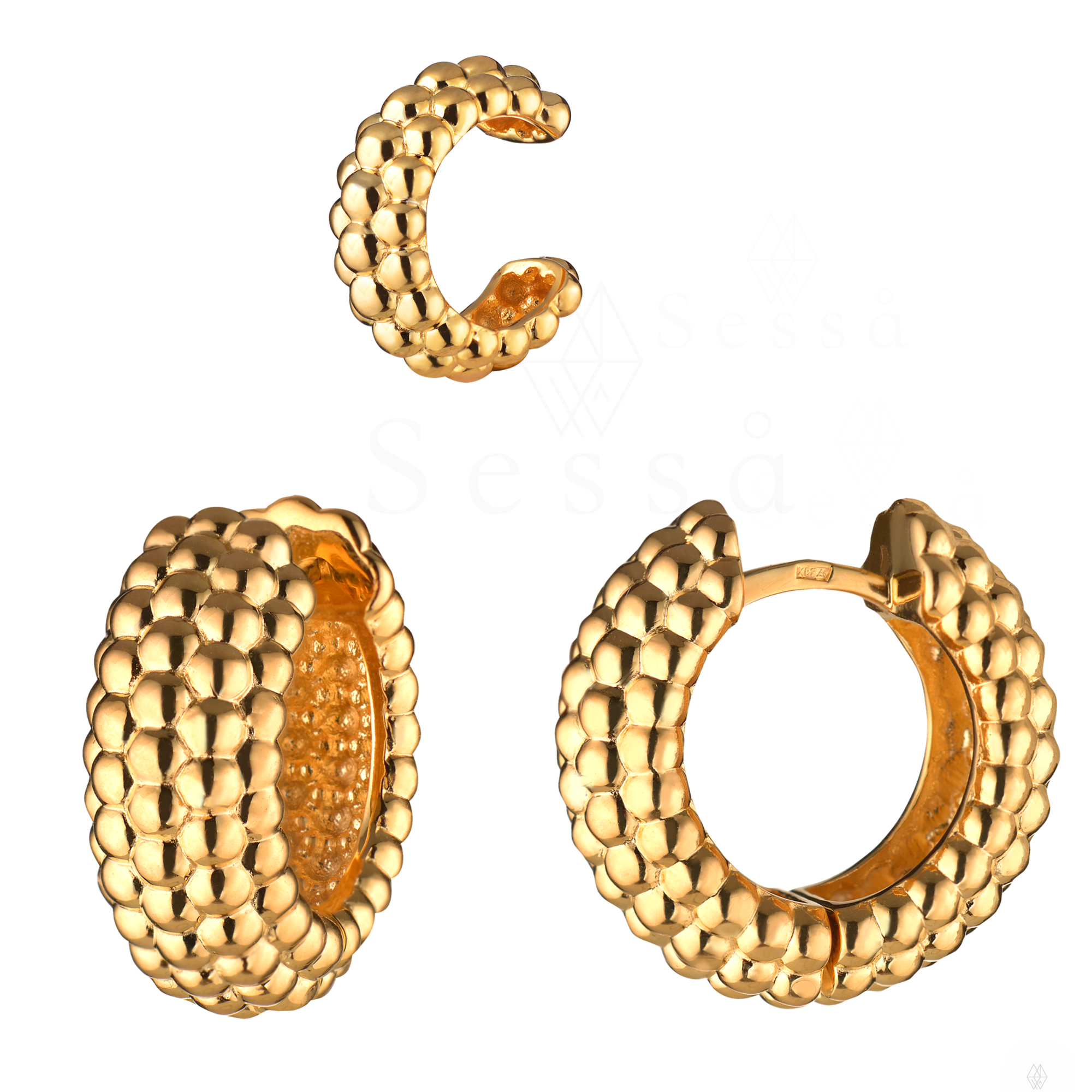 Серьги и кафф Libera