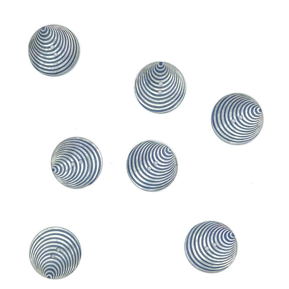 Пуговицы из перламутра, арт. ПП004, круглые, 27 мм, лицо | Wool Story