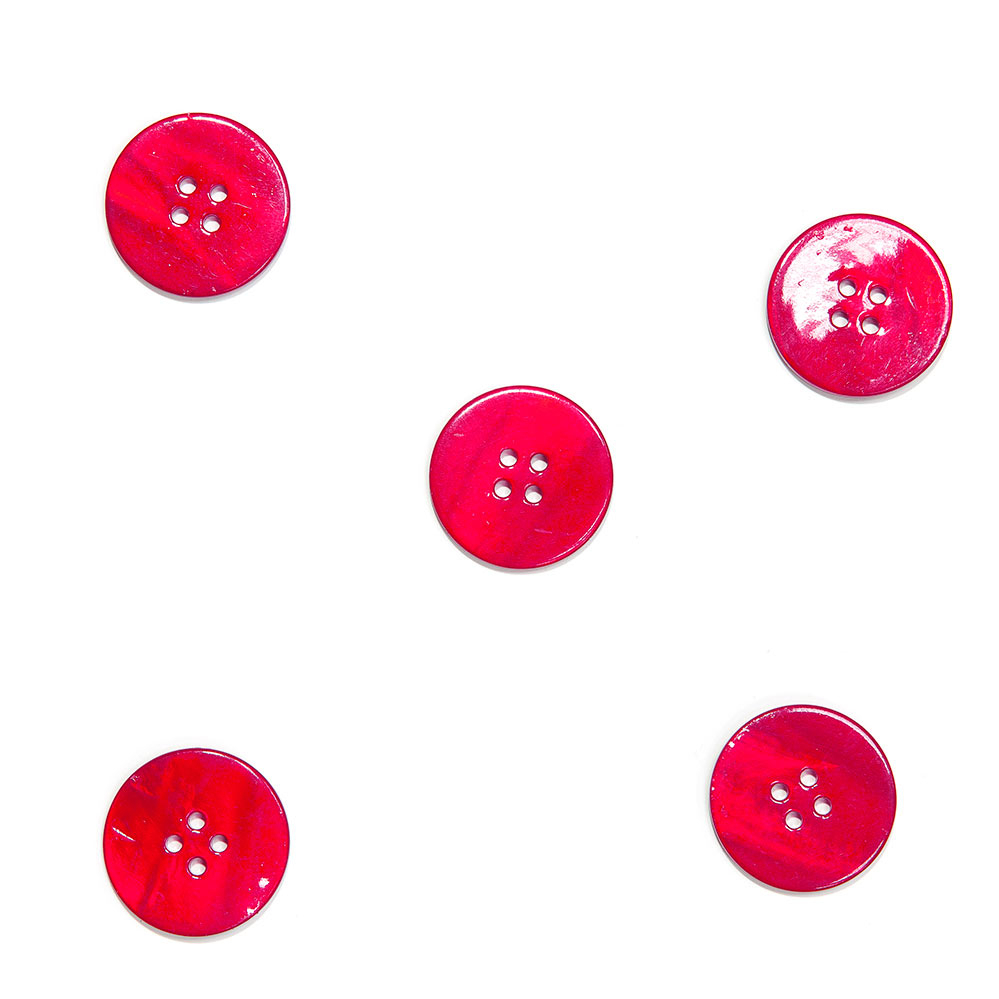 Пуговицы из перламутра, арт. ПП027, круглые, 28 мм, лицо | Wool Story