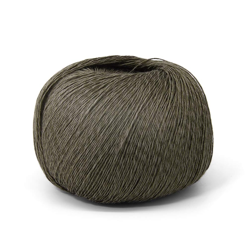 Пряжа Isager Trio цвет Khaki | Wool Story