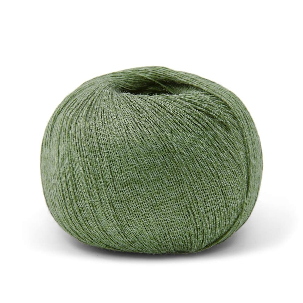 Пряжа Isager Trio цвет Green Tea | Wool Story