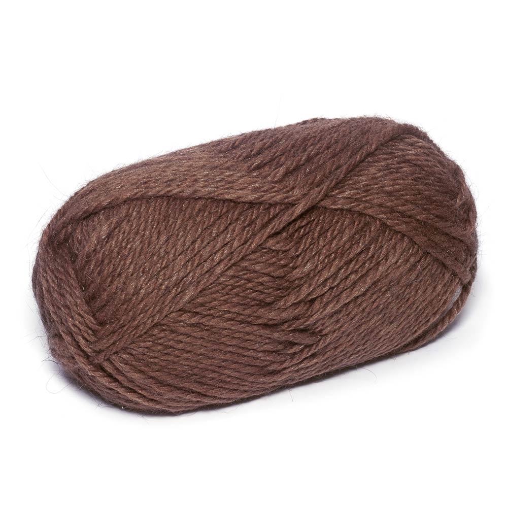 Пряжа Zealana Kauri Worsted цвет W08 Veka Brown | Wool Story