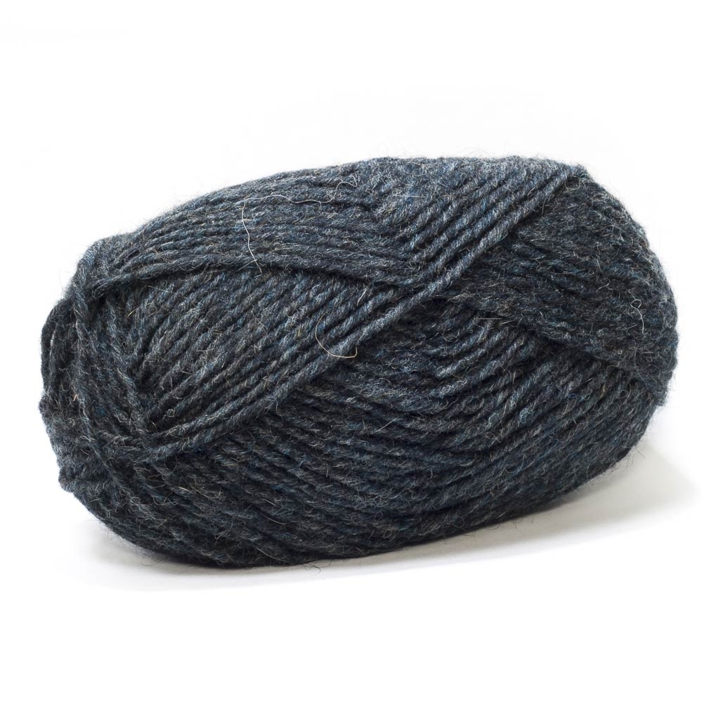 Пряжа Zealana Heron цвет H05 Charcoal | Wool Story