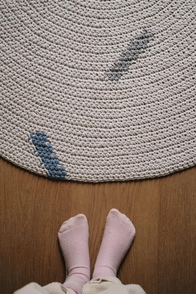 СХЕМА ВЯЗАНИЯ КОВРА "КОНФЕТТИ АРКА" MINI