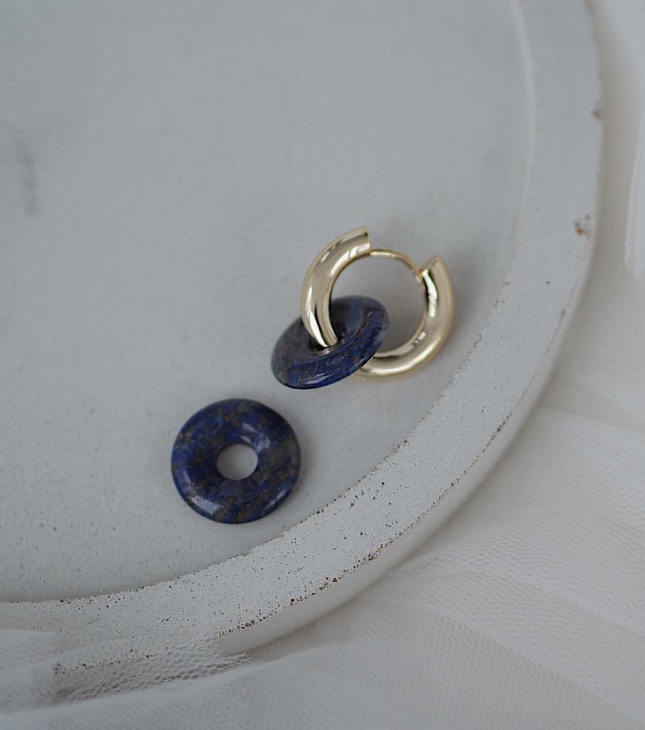 Подвеска для сережек-трансформеров Лазурит