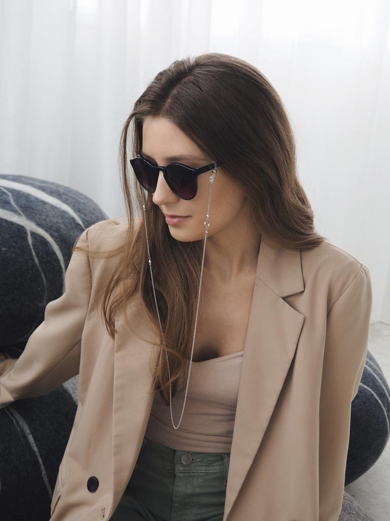 Асимметричная цепочка для очков