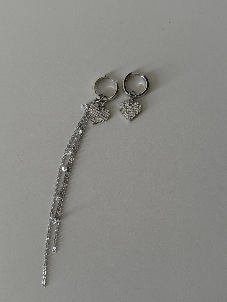 Серьги-конструкторы с 3 подвесками