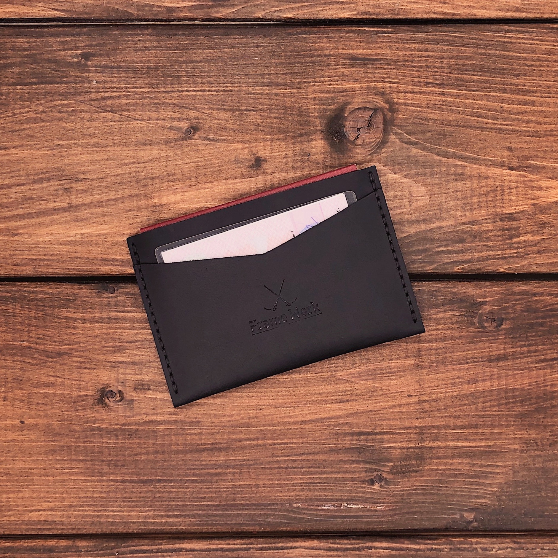 Чехол для паспорта "Маскат" (чёрный)