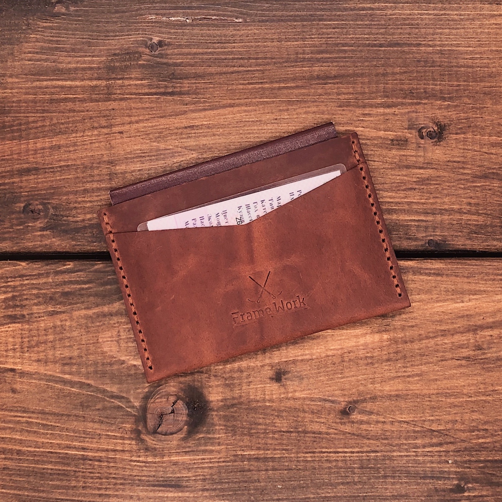 Чехол для паспорта "Маскат" (виски)