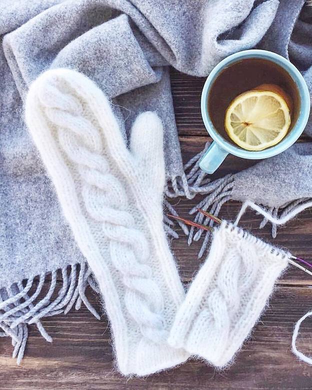 Схема варежек