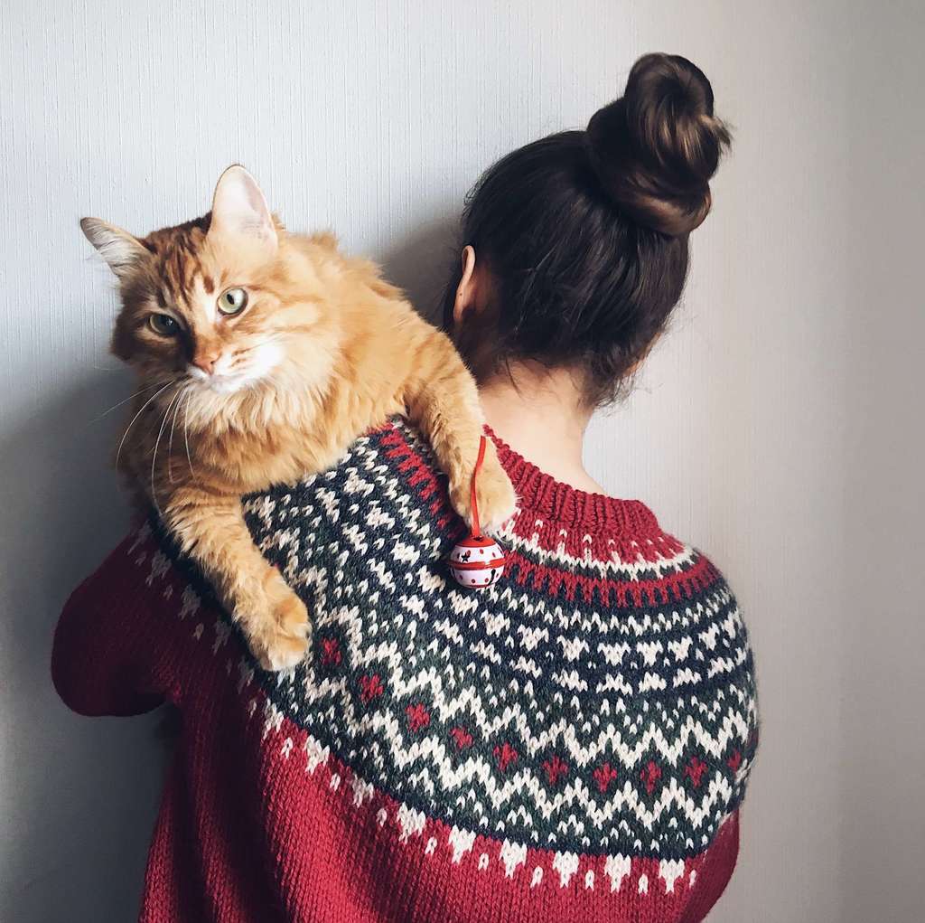 Свитер "My cozy lopi"