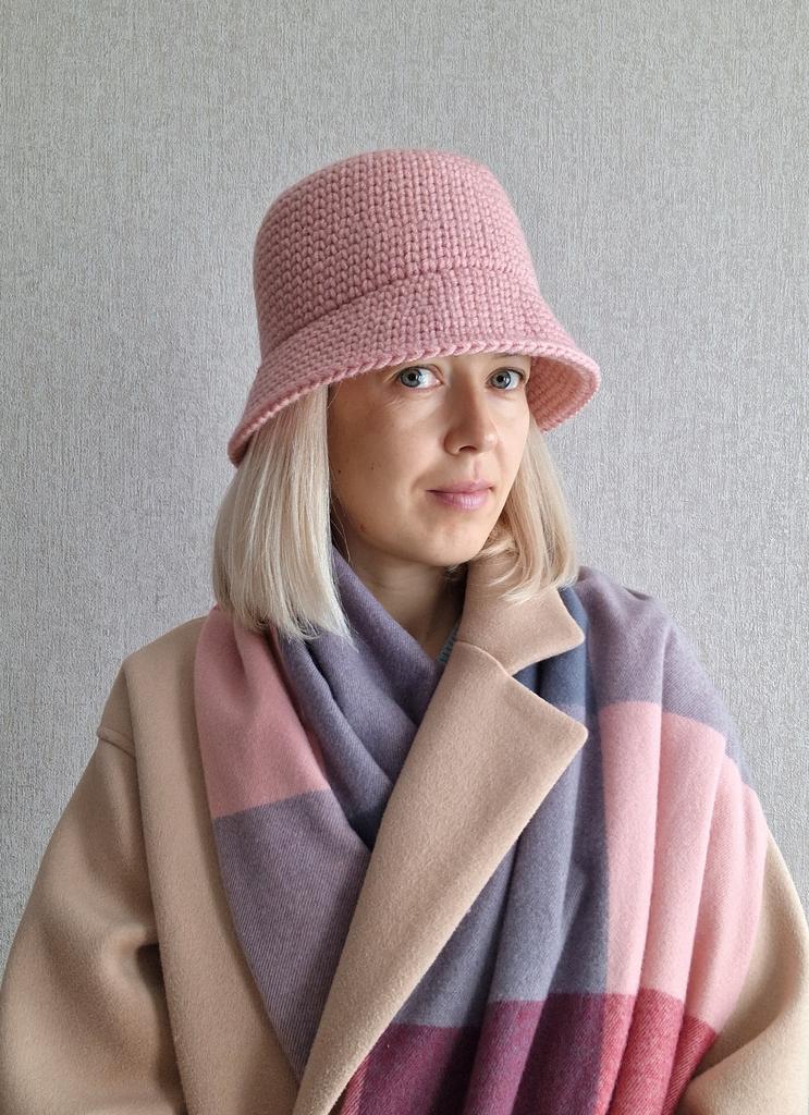 Теплая панама крючком