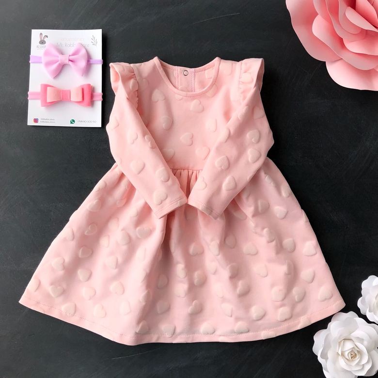 Платье трикотажное Рюша