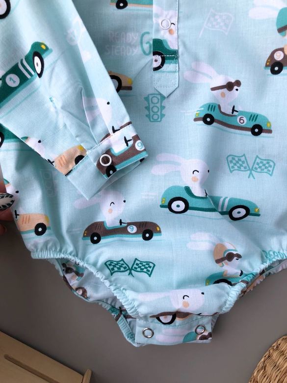 Рубашка - боди длинный рукав