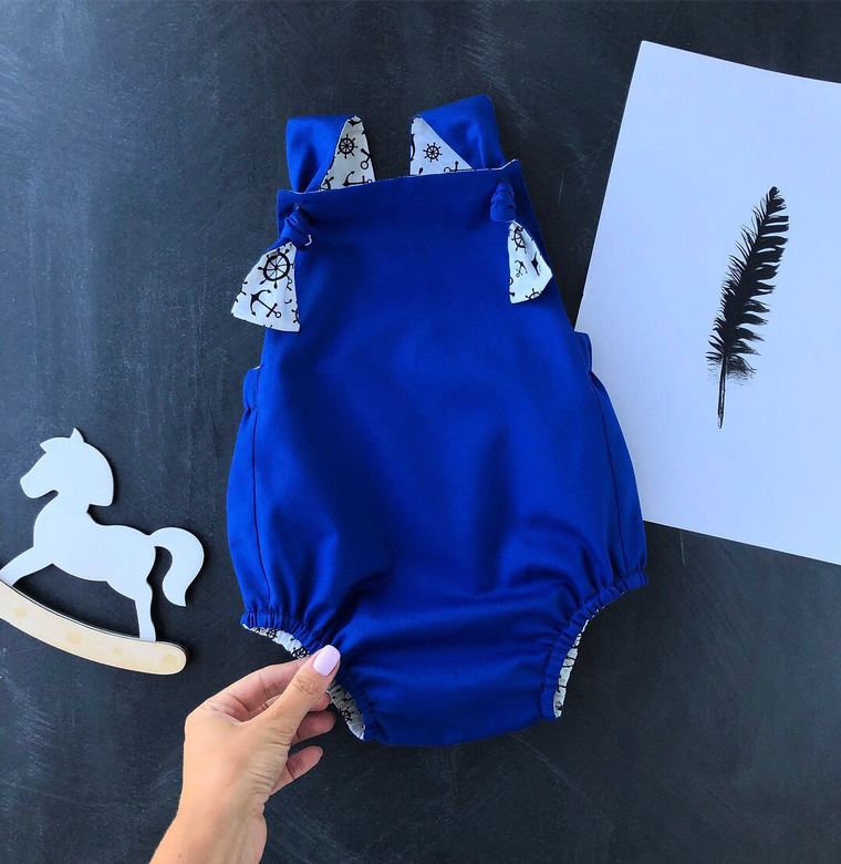 Ромпер узелок Синий