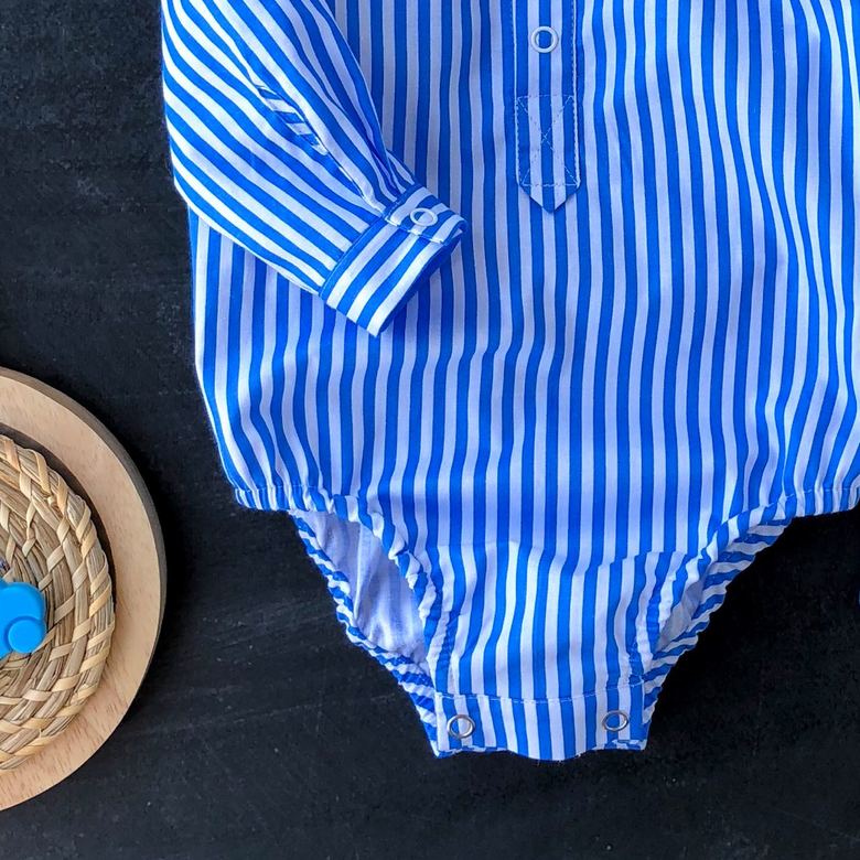 Рубашка - боди длинный рукав