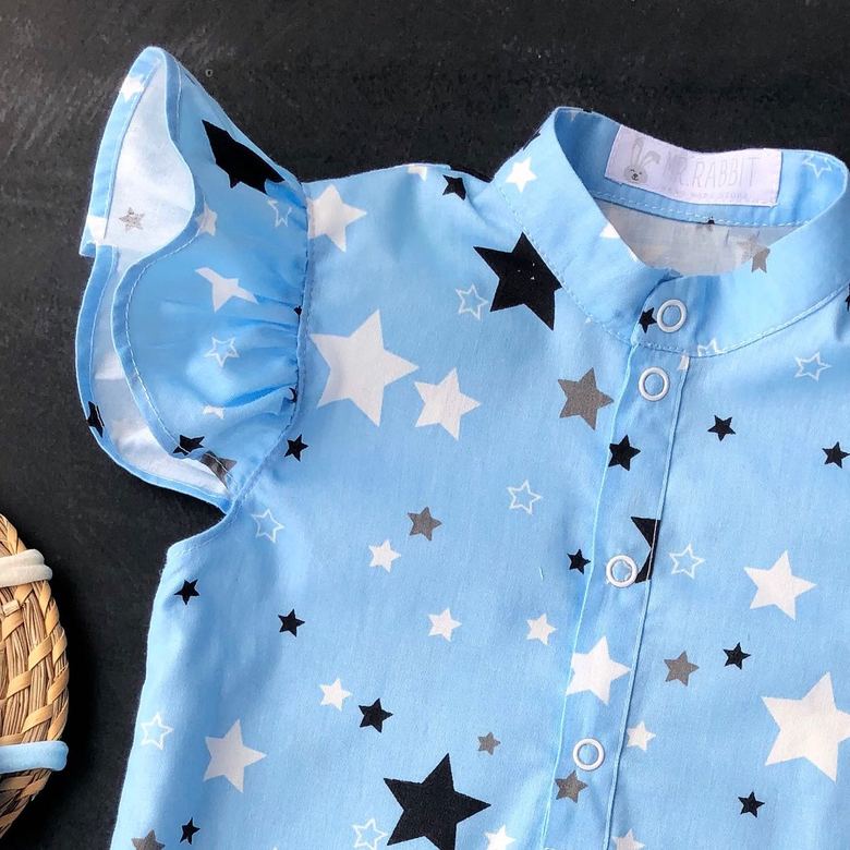 Рубашка - боди "Крылышки" звезды