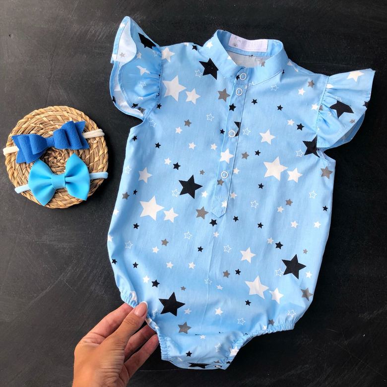 Рубашка - боди "Крылышки" звезды